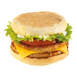 MCMUFFIN FRESH DUBLU SENDVIS CU PORC SI LEGUME image