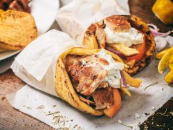 Pita Gyros Pork image