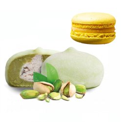 Mochi (1 buc) + Macarons Japonez by Elidor image