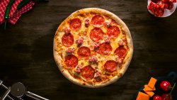 Pizza Pepperoni and Salsiccia image