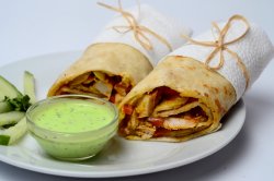 Chicken Kathi Roll image