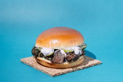 Beefy burger image