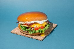 Breakfast burger image
