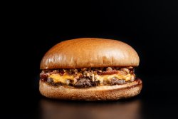 Single Bacon Cheeseburger image