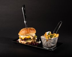 Coleslaw Burger image