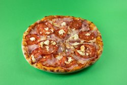 Pizza cu salam picant și Philadelphia image