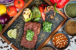 Steak de vită la grătar image