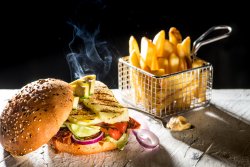Halloumi burger image