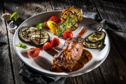Roast lamb image