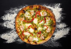 Pizza Garlic Prawn image