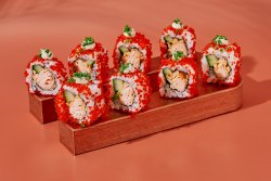 Red Salmon Tempura Roll image
