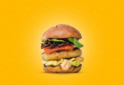 Chicken Caju Burger image