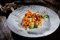 Shrimp Teriyaki Stir Fry image