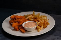 Crispy chicken fingers image