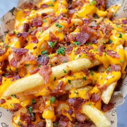 50% reducere: All Bacon cheesy fries XL 0,5kg image