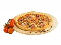 Pizza Prosciutto e funghi image