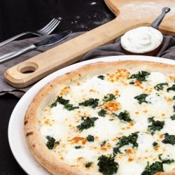 Pizza con Ricotta e Spinaci 32 cm image
