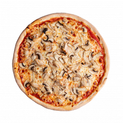 Pizza Pollo e Funghi image