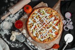 Chicken Shaorma Pizza Party image