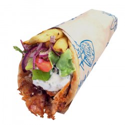 Gyros pui pita mica image