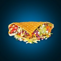 Veggie Waffle M Combo image