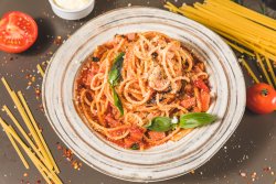 Spaghetti milanese image