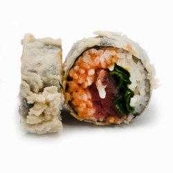 Spicy tuna roll (tempura) image