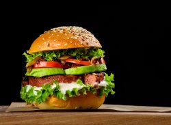 Burger Vegetarian și Magic image