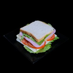 Sandwich cu șuncă și cașcaval image