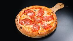 Pizza Quattro formaggi cu salam ventricina 40 cm image
