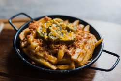 Loaded fries with bacon image