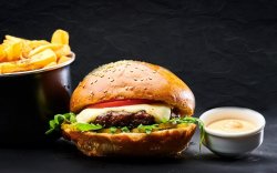 40% reducere: Burger cheese & onion image