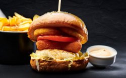 Burger lacto vegan image
