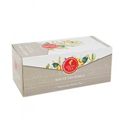 Ceai alb Julius Meinl White Tea Peach, 25 pliculețe, 43,75 g image