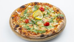 Pizza Gamberetti & Rucola image