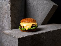 Burger cheesy image