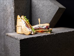 Club sandwich veggie image