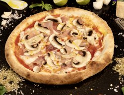 Pizza Prosciutto cotto e funghi image