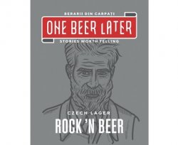One beer later lager rock ‘n beer image