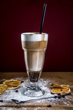 Latte machiato + sirop image