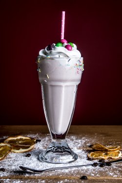 Milkshake cotton candy image