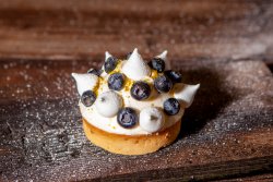 Blueberry cheesecake image