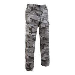 Pantalon Regular Homme - Steppe 300 woodland noir
