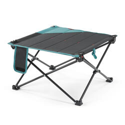 Masă pliabilă joasă camping MH100 gri