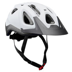 Cască MTB ST100 Alb Adulți