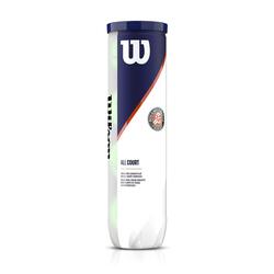 Set 4 Mingi Tenis Roland Garros All Court Galben
