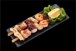 Seafood barbeque image