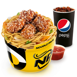 Noodle Pack Buffalo Chicken 370 gr+ Racoritoare gama Pepsi 400ml   image