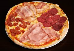 Pizza Quattro Carne image