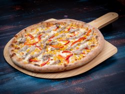 Pizza con pollo 32 cm image